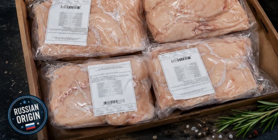 صدور دجاج روسية